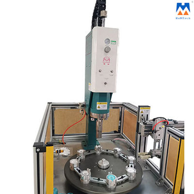 4200W Multiple Station Rotary Ultrasonic Welding Press for Plastic Parts