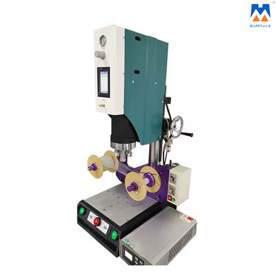 2000W  Ultrasonic Welding Press With Protection Film Roll For  Fabric Plastic Welding