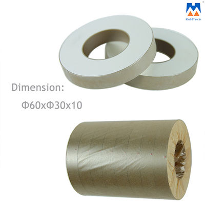 Piezo Ceramic Discs With High Sensitivity D60*30*10mm For Ultrasonic Converter