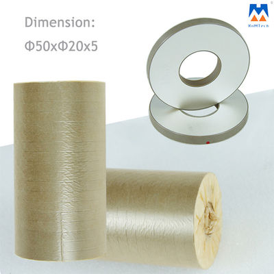PZT8 Piezoelectric Ceramic Plate For Ultrasonic Transducer 50*20*5
