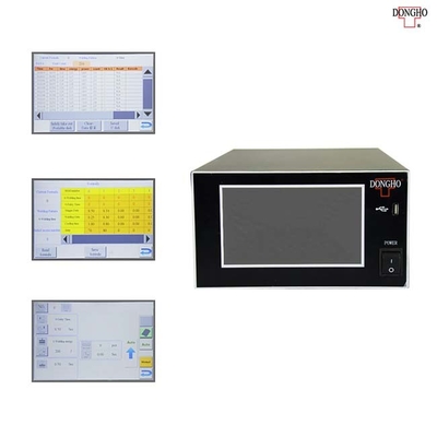 Plastic Ultrasonic Welding Machine 15kHz 3000W Pneumatic With 7 Inch Color Touch Screen