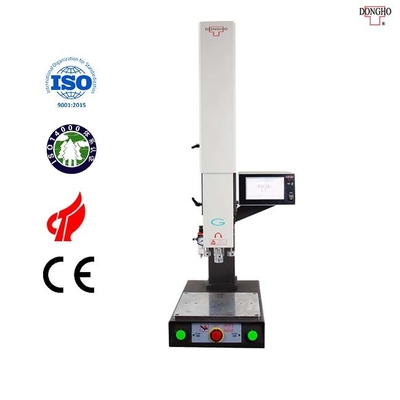 Plastic Ultrasonic Welding Machine 15kHz 3000W Pneumatic With 7 Inch Color Touch Screen