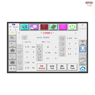 Digital Ultrasonic Plastic Welding Machine 15KHz With Pneumatic Control